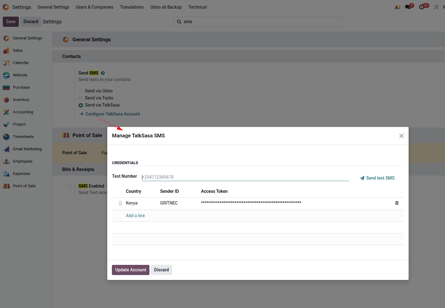 Configure Credentials